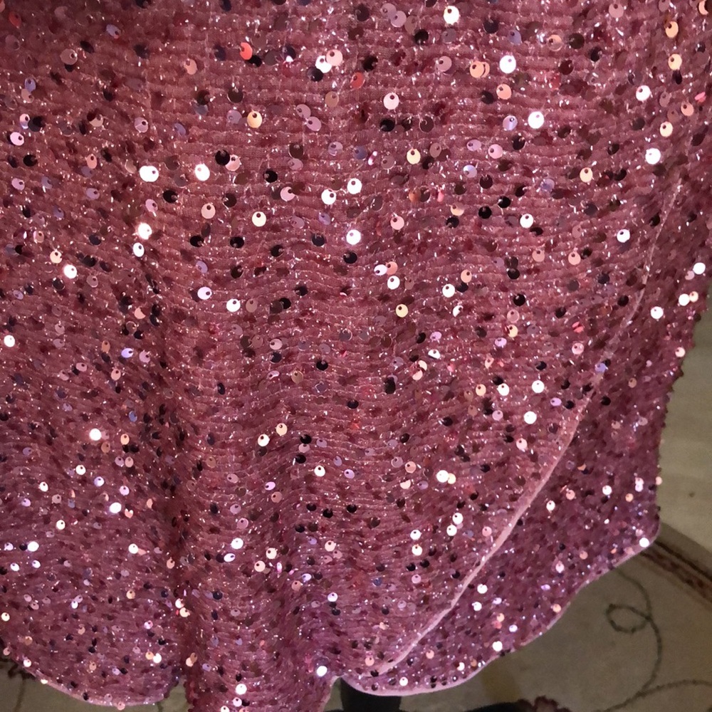 Shein sequined evening dress size 2x Ptp 22” length 36” - Picture 2 of 6